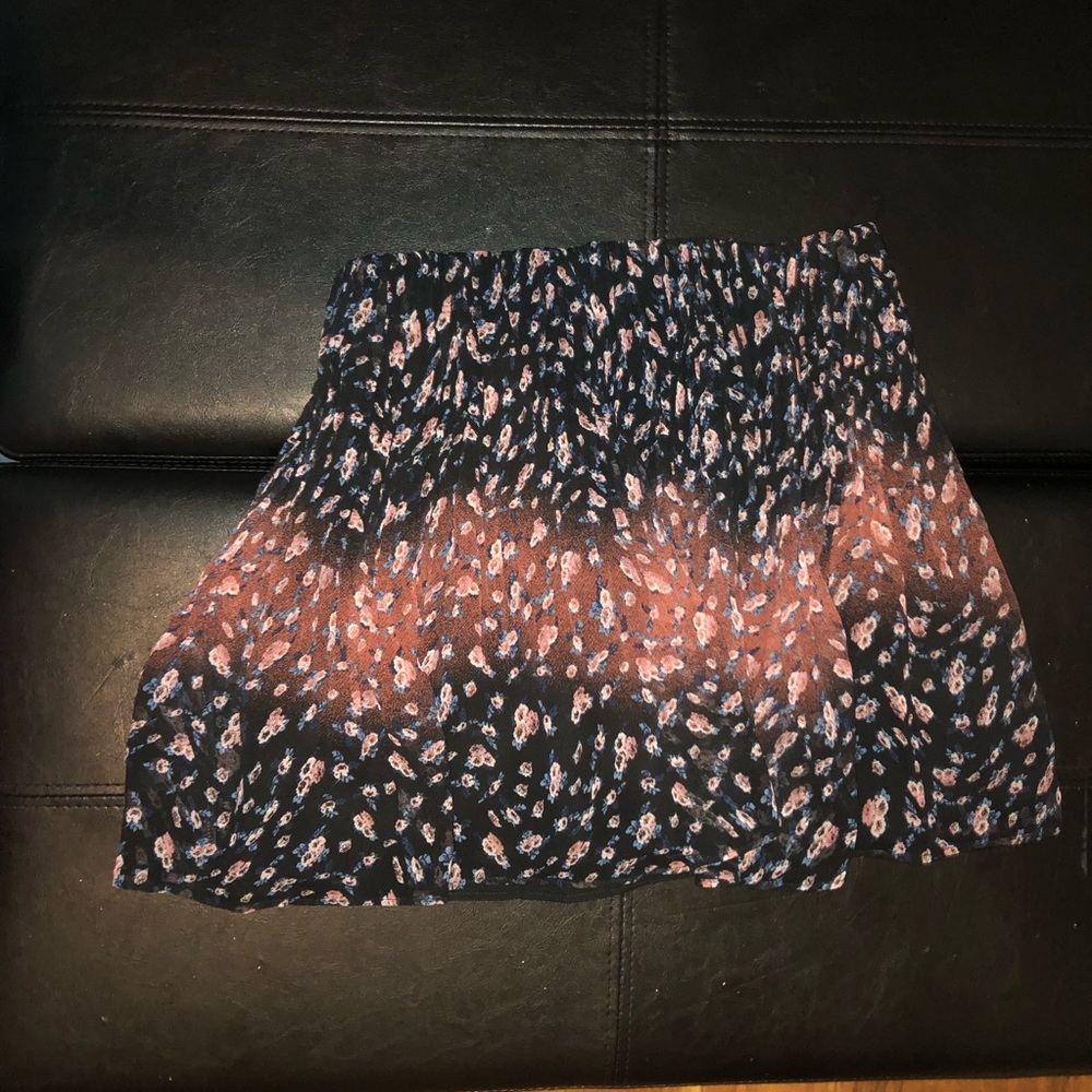 Gradient Mini Skirt